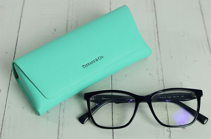 eyeglasses from Tiffany and Co.
