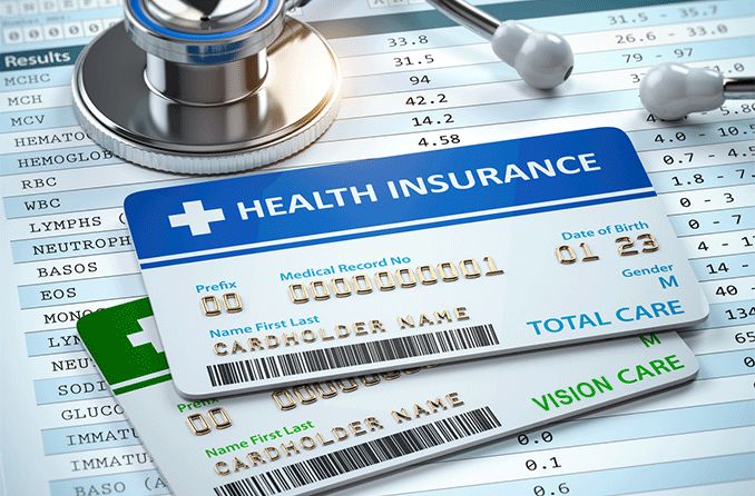 UnitedHealthcare vision insurance and health insurance cards