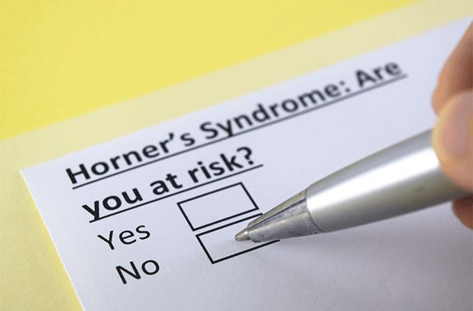 risk assessment questionnaire for Horner's syndrome 