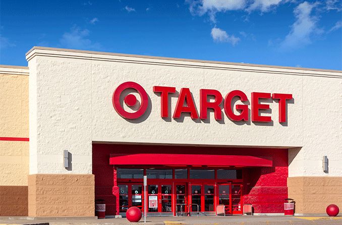 Target optical inside Target store