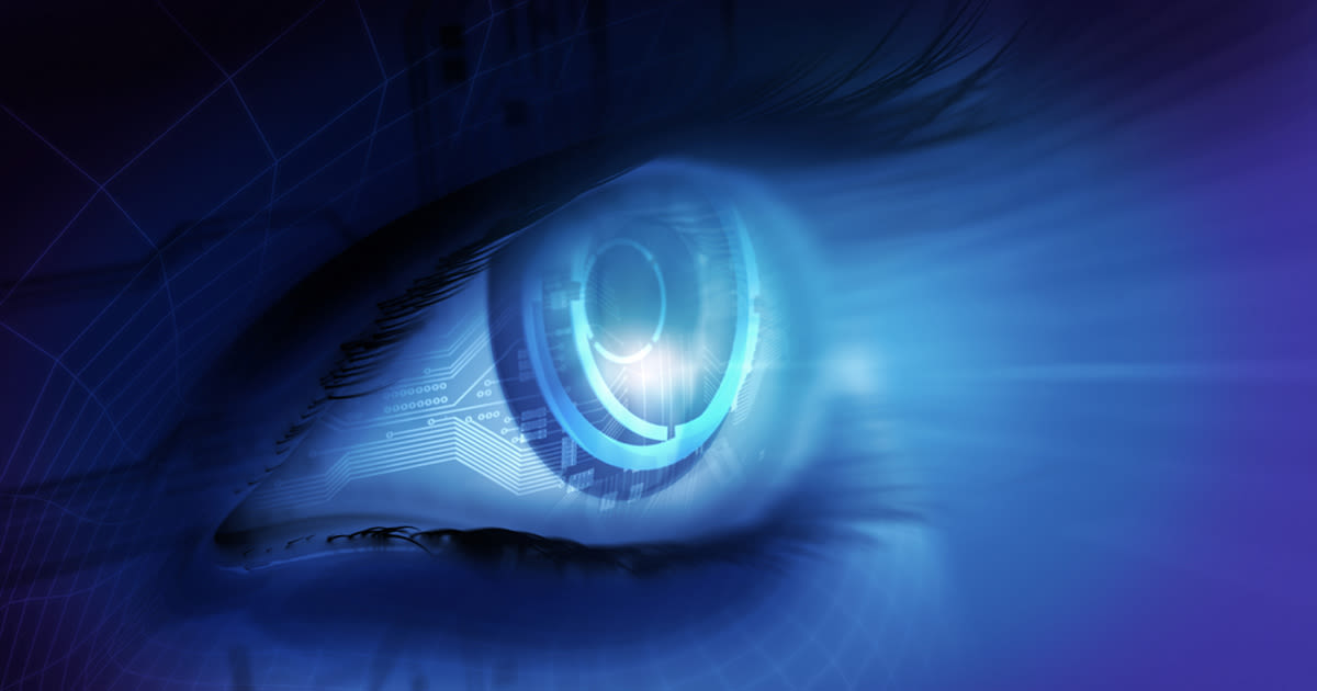 Abbildung des bionischen Auges