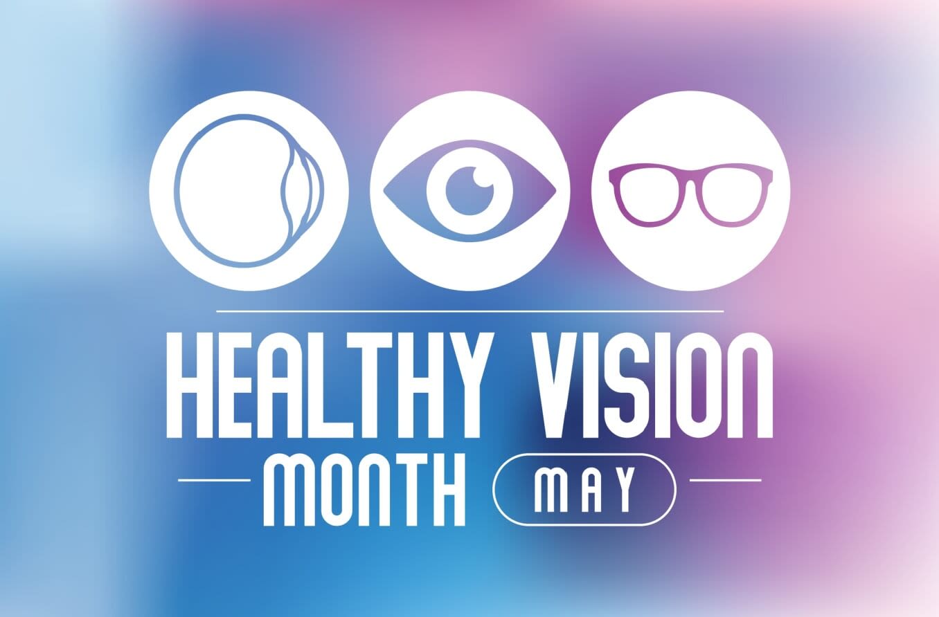 Healthy vision month image.