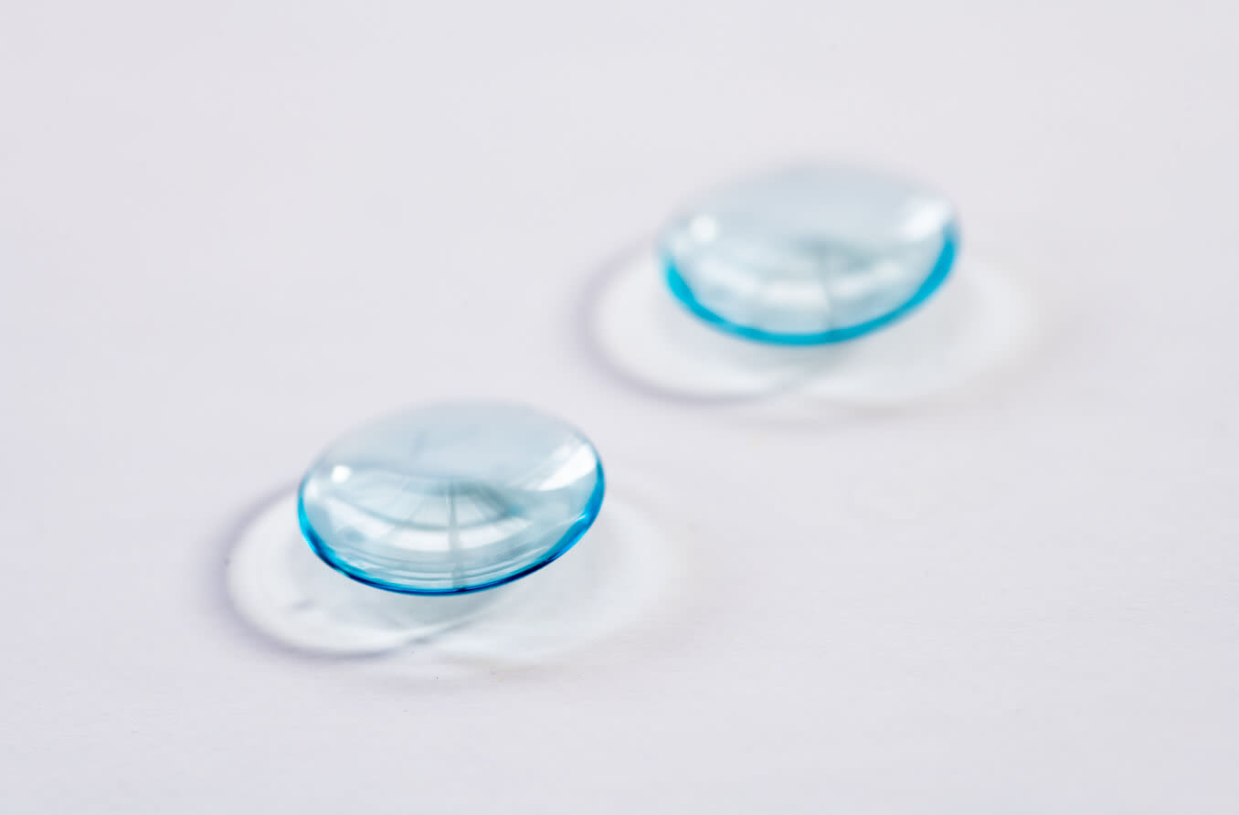 Colourful circles denote contact-lens prescriptions in Dimple