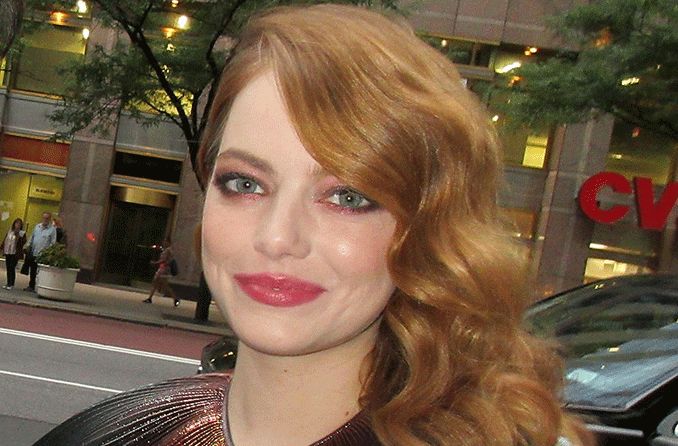 Emma Stone's red dress - Emma Stone's Fashion Highlights - Heart