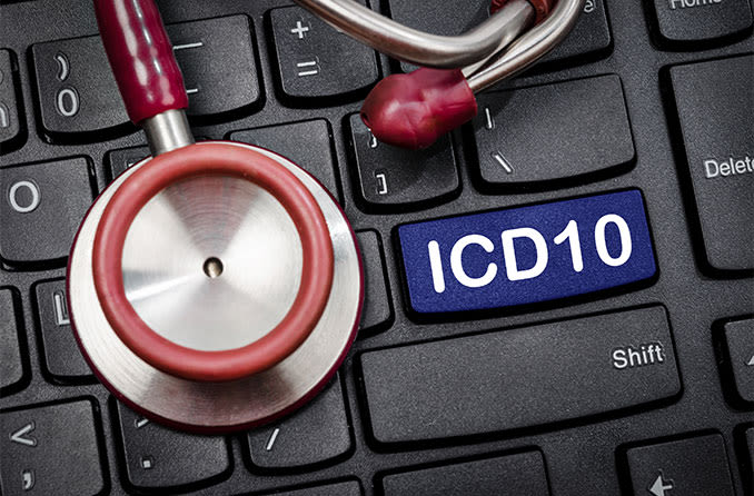 keyword with an ICD-10 key