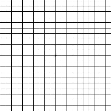 Macular Degeneration Test How To Use The Amsler Grid