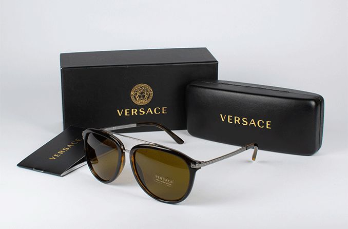 Versace Big Medusa Aviator Oversize Sunglasses