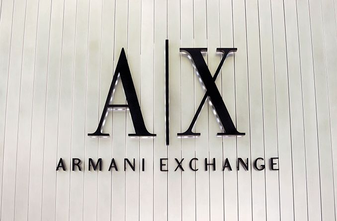 Armani exchange outlet eyewear