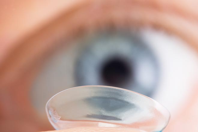 contact lenses for reading but not distance