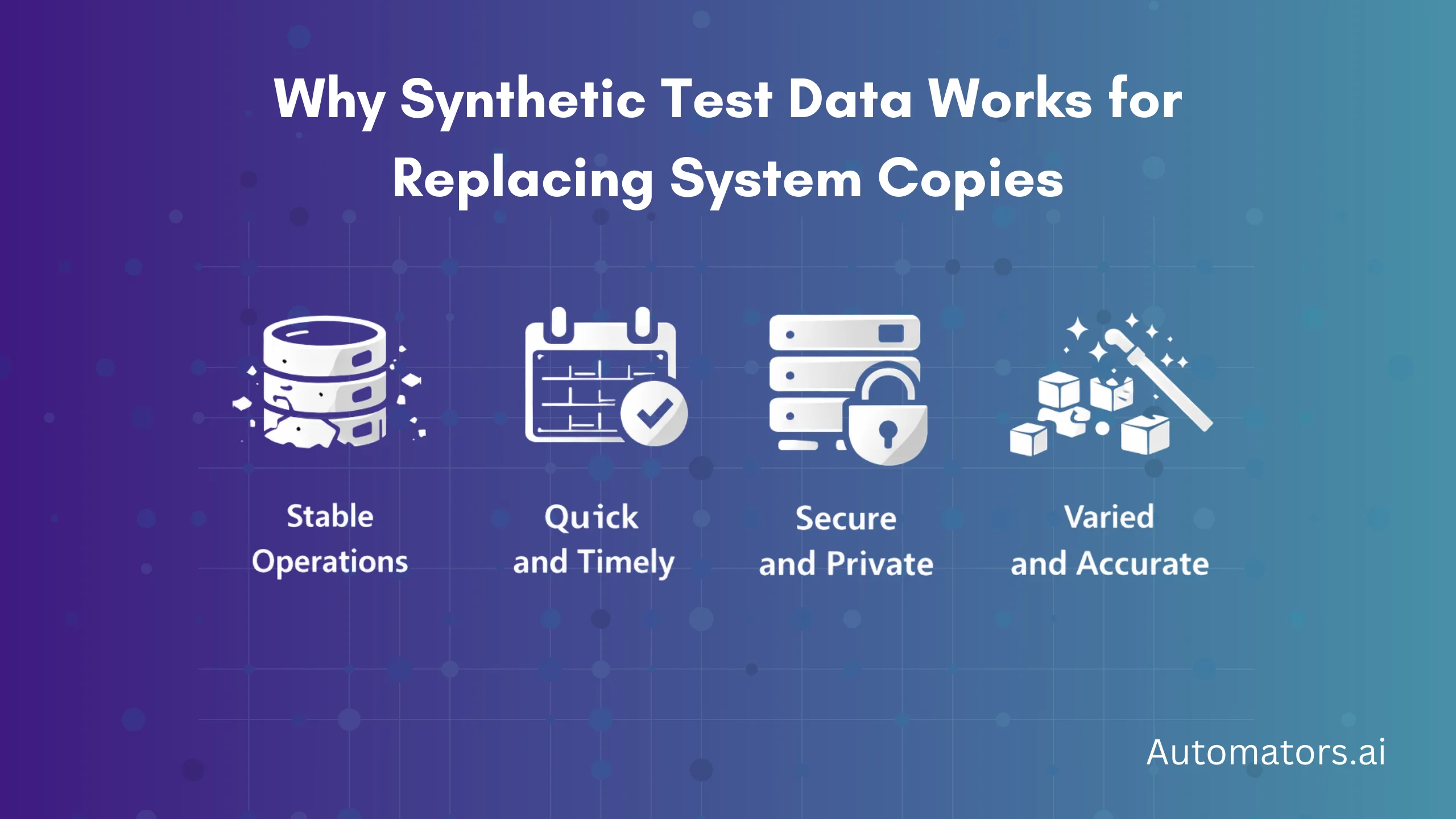 Synthetic Test Data Works for Replacing System Copies