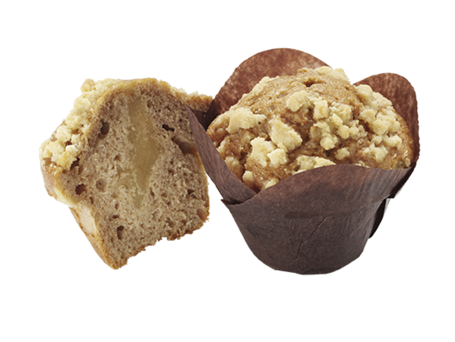 Gefüllter Apfel Zimt Muffin