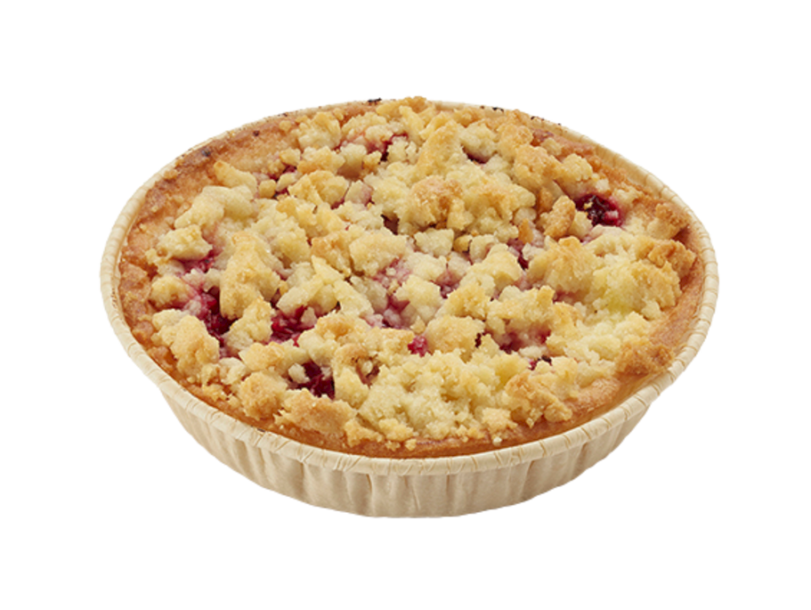 Johannisbeer-Pudding-Streuseltörtchen