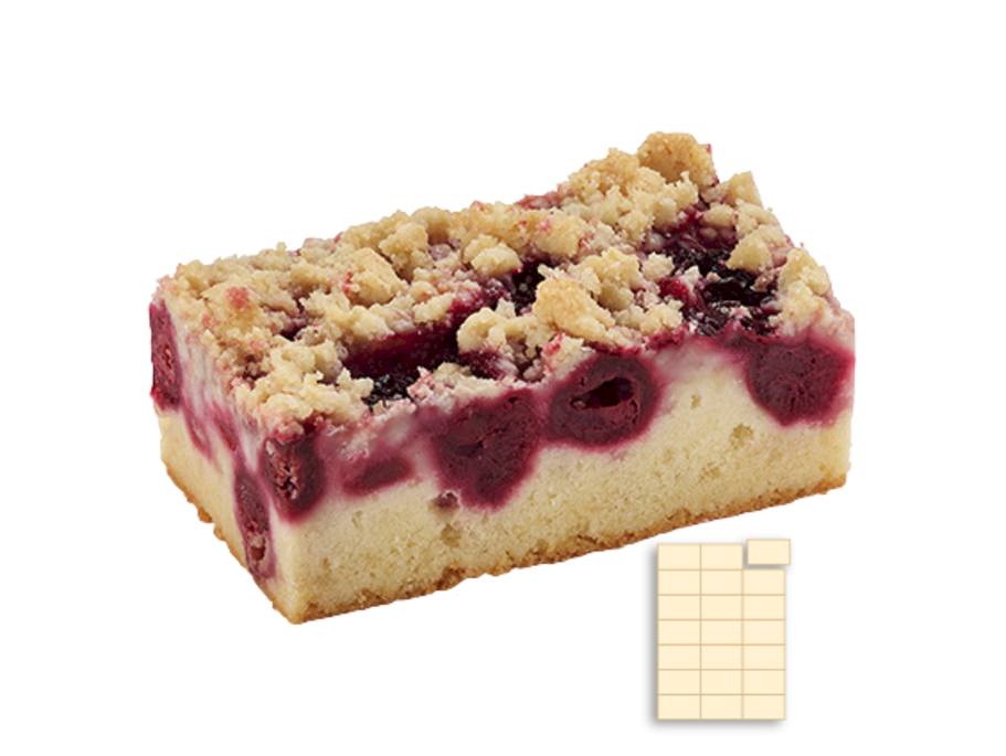 Kirsch-Streuselschnitte