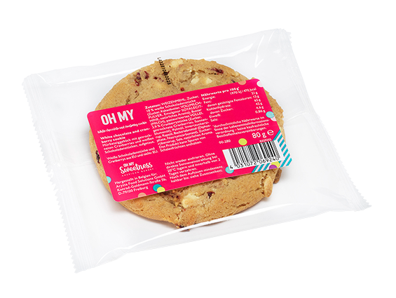WHITE CHOCOLATE AND CRANBERRY COOKIE