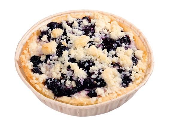 Blaubeer-Quark-Streuseltörtchen