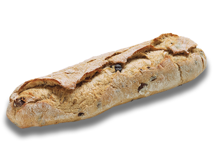 Casareccio mit Kalamata Oliven