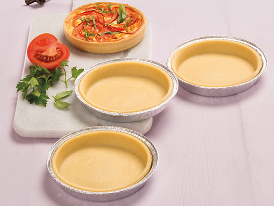 Herzhaftes Mürbeteigtartelette