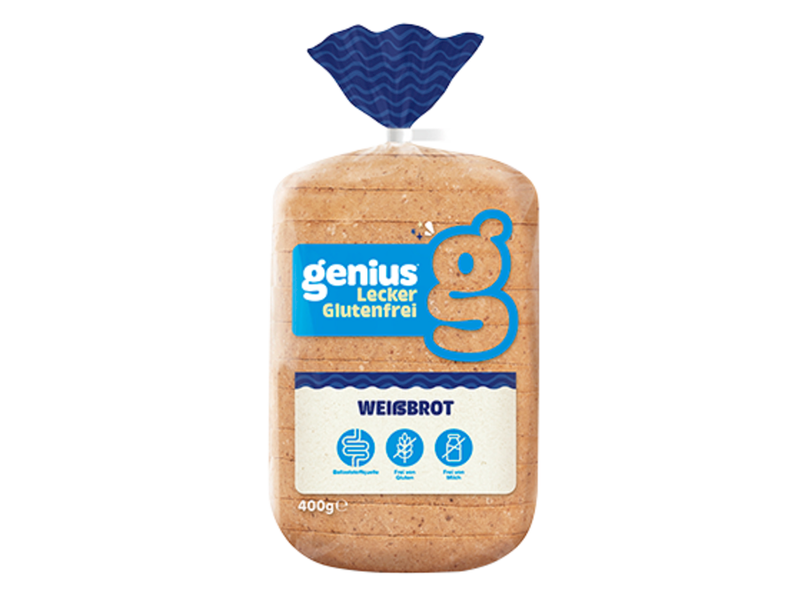 Genius® Glutenfrei Weißbrot