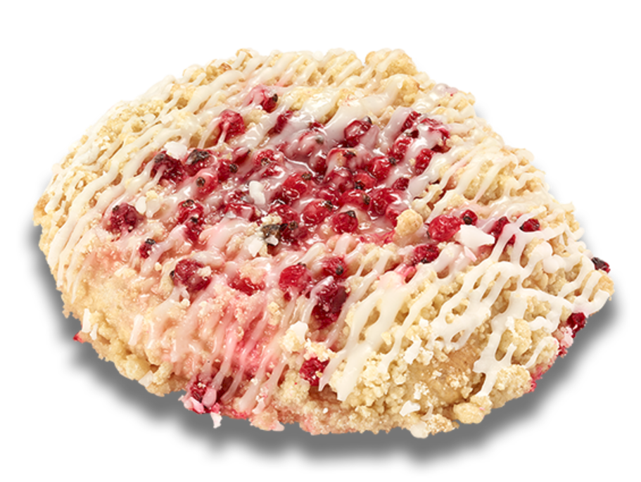 Johannisbeer Streuseltaler, vegan