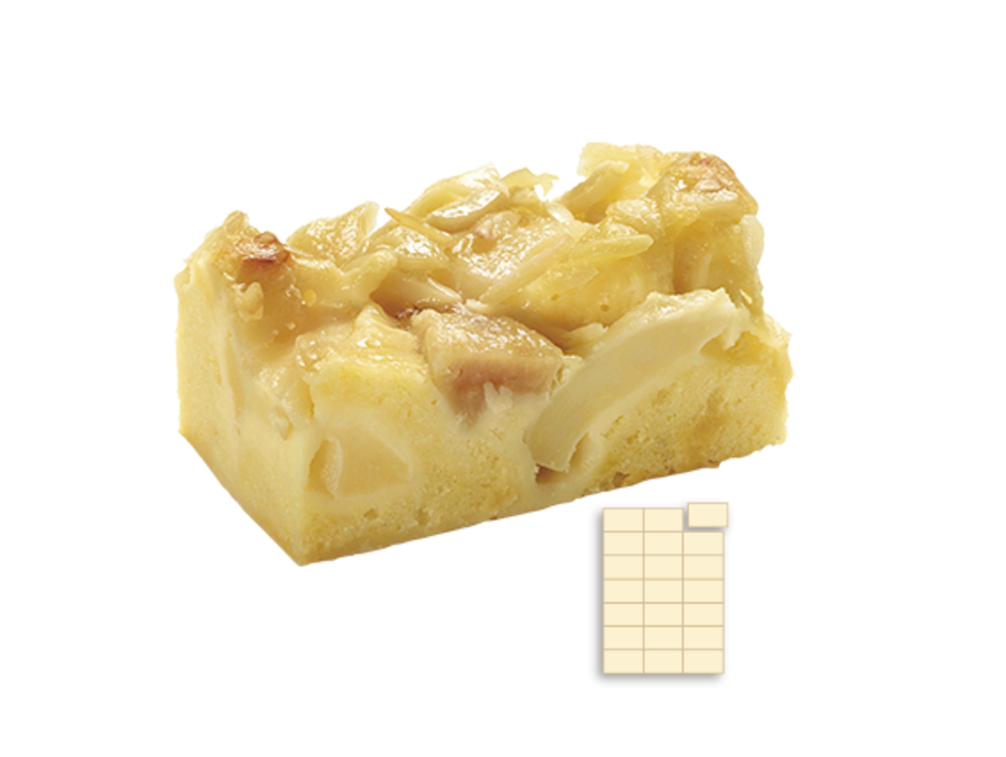 Apfel-Mandel-Schnitte