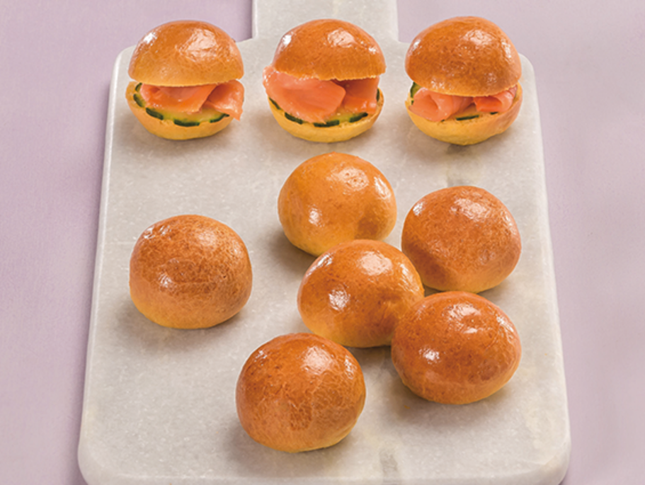 Mini Briochebrötchen