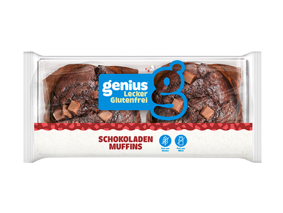 Genius® Glutenfrei Schokoladenmuffins