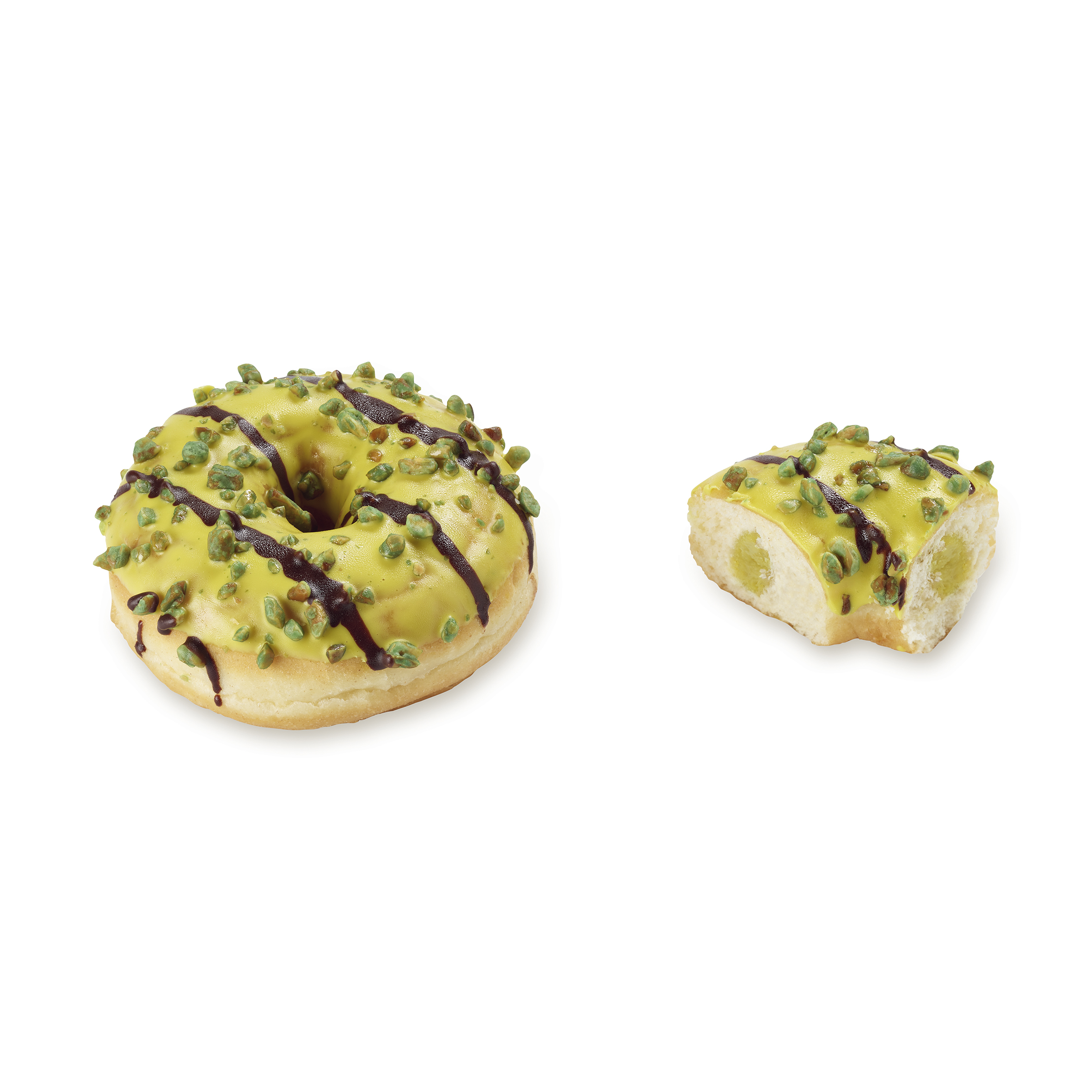 Pistachio Dream Filled Ring Donut