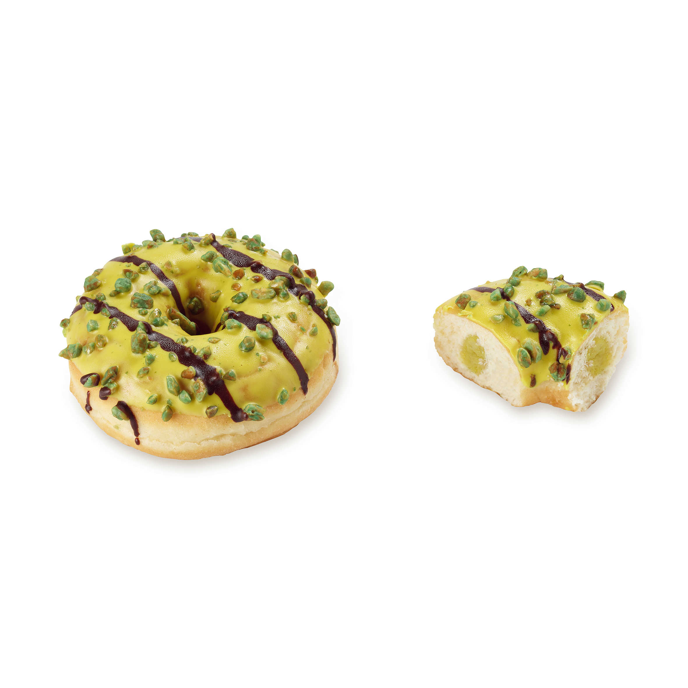 Pistachio Dream Filled Ring Donut