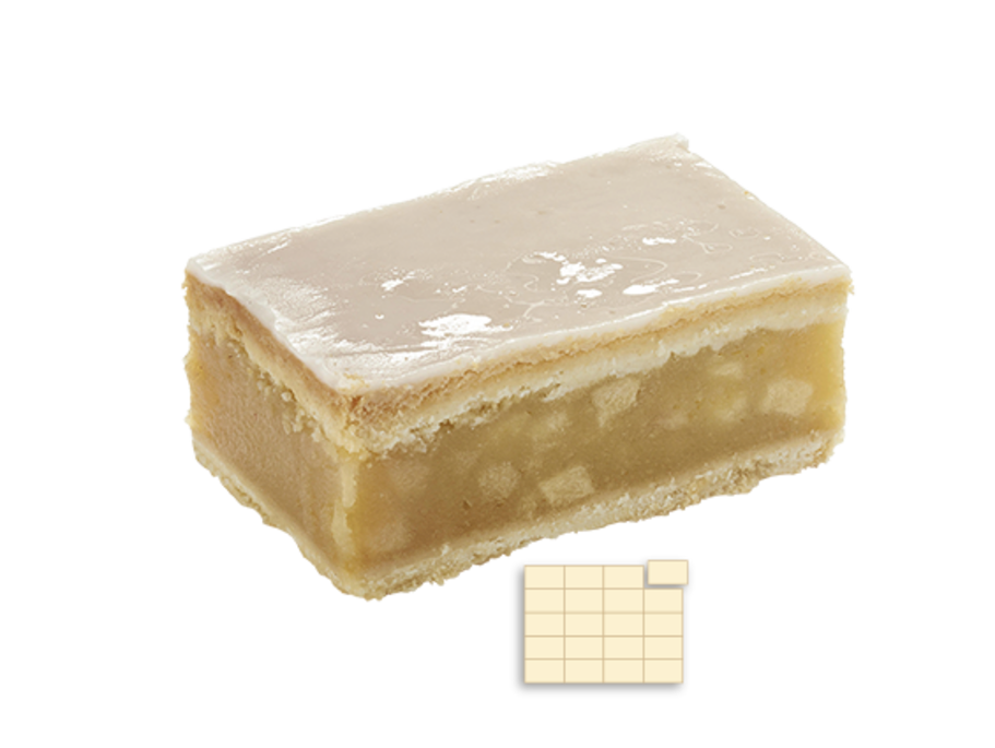 Gedeckter Apfelkuchen
