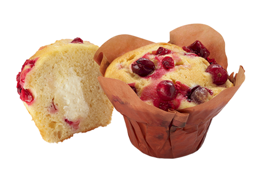 Cranberry Cream Cheese Muffin