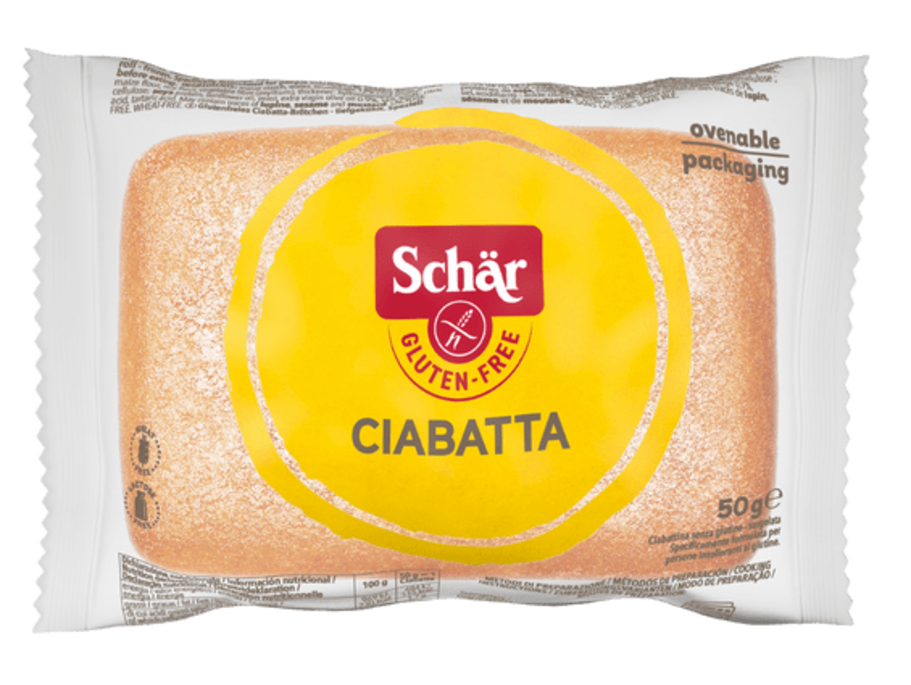 Ciabatta hell, glutenfrei, einzelverpackt