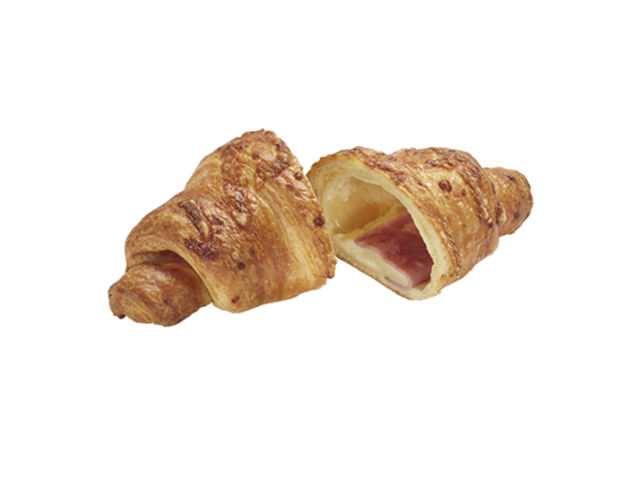 Margarine-Schinken-Käse-Croissant