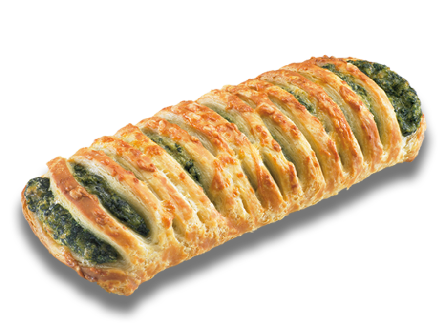 Spinat-Feta-Strudel
