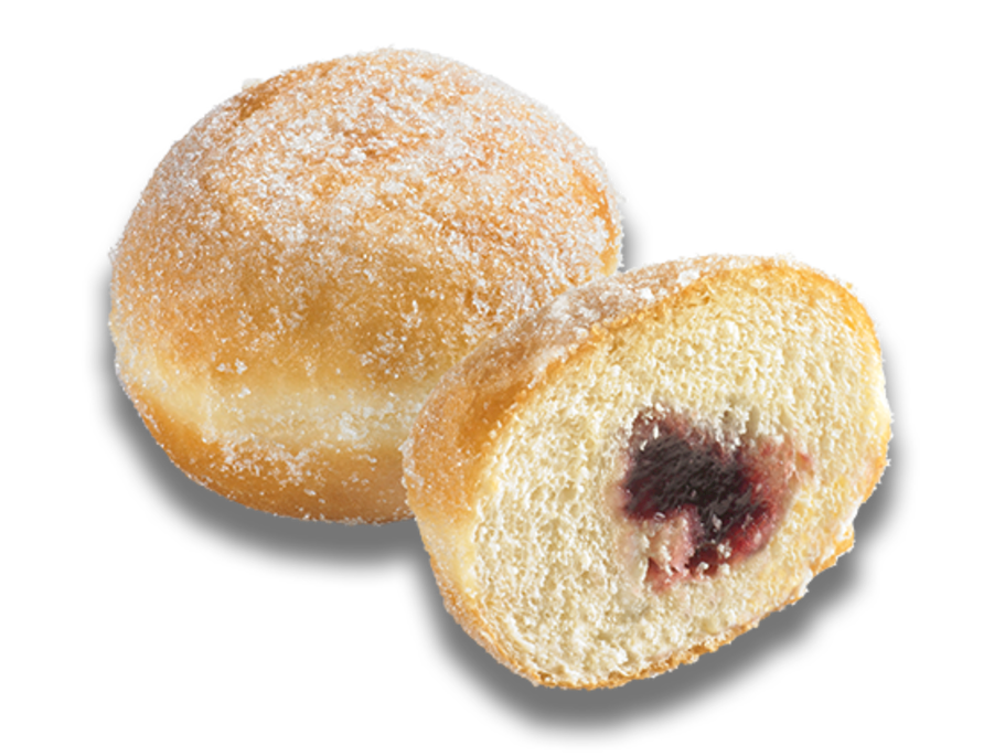 Mini Berliner Vierfruchtfüllung