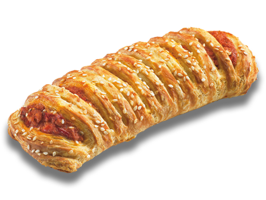 Paprika-Tomaten-Strudel