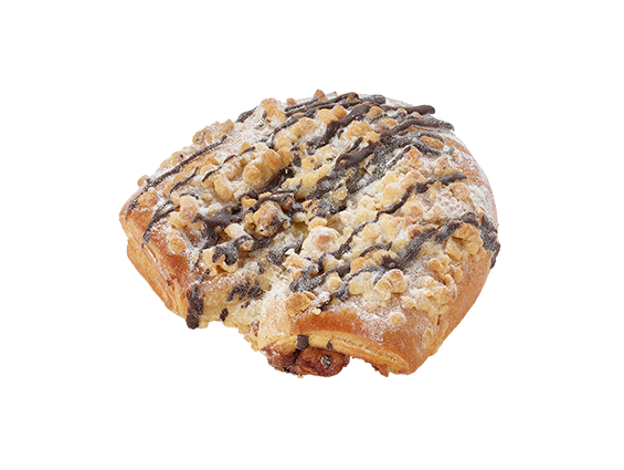 Nuss-Nougat-Streuselhörnchen