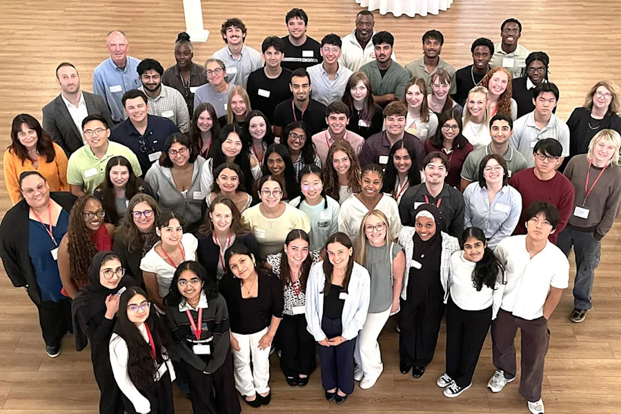 Large group of participants from the 2026 MATES event