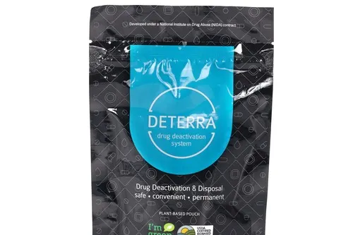 a medication disposal bag