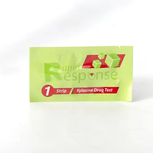 A packet for a drug checking kit