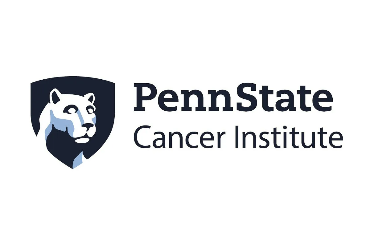 Penn State shield logo with Penn State Cancer Institute