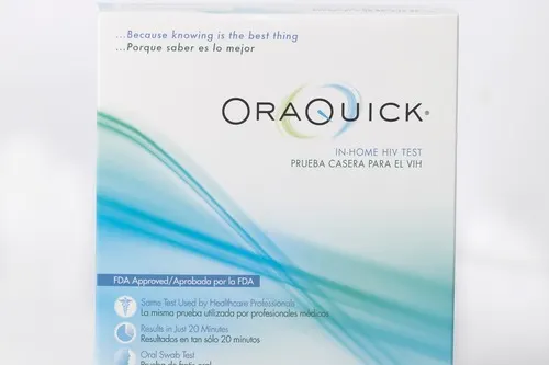 Package of an HIV test kit