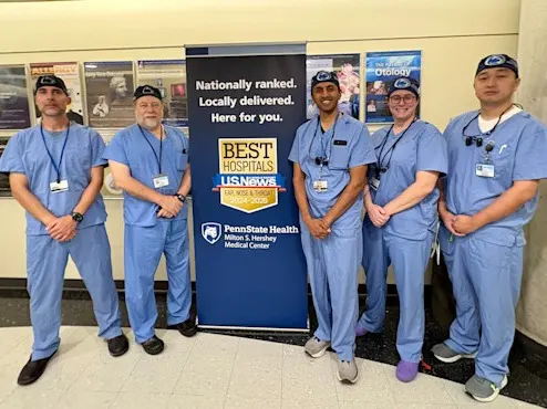 Five faculty members of Division of Head and Neck Oncology and Surgery