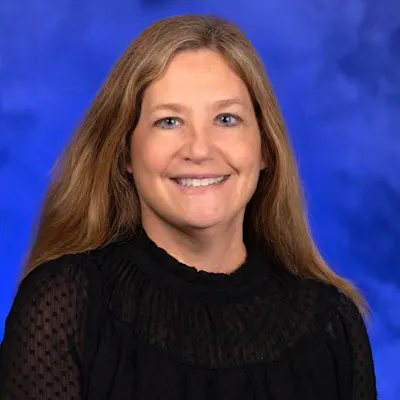A professional photo of Melissa Burkholder