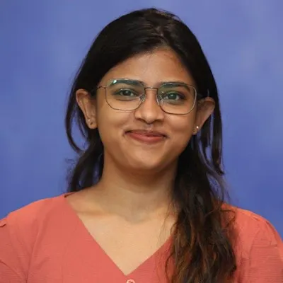 A student photo of Madhumita Rajagopalan