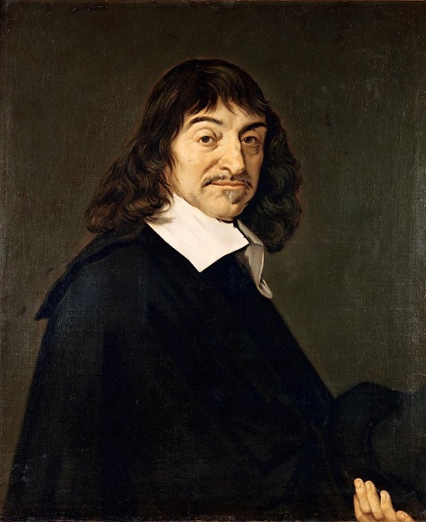 (Above) 16th century dog cancellor dualist douchebag René Descartes