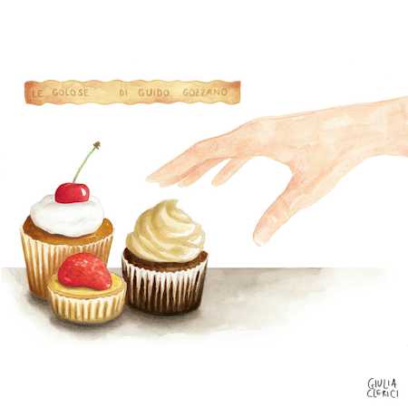 Le Dame Golose - watercolor paintings