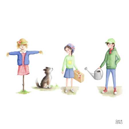 Character design - Emanuela Ottolini