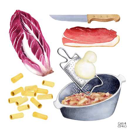 Mentor for Italy - illustrated recipes