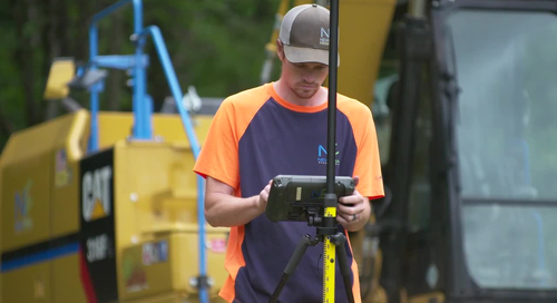 All-in-one: machine guidance and site layout