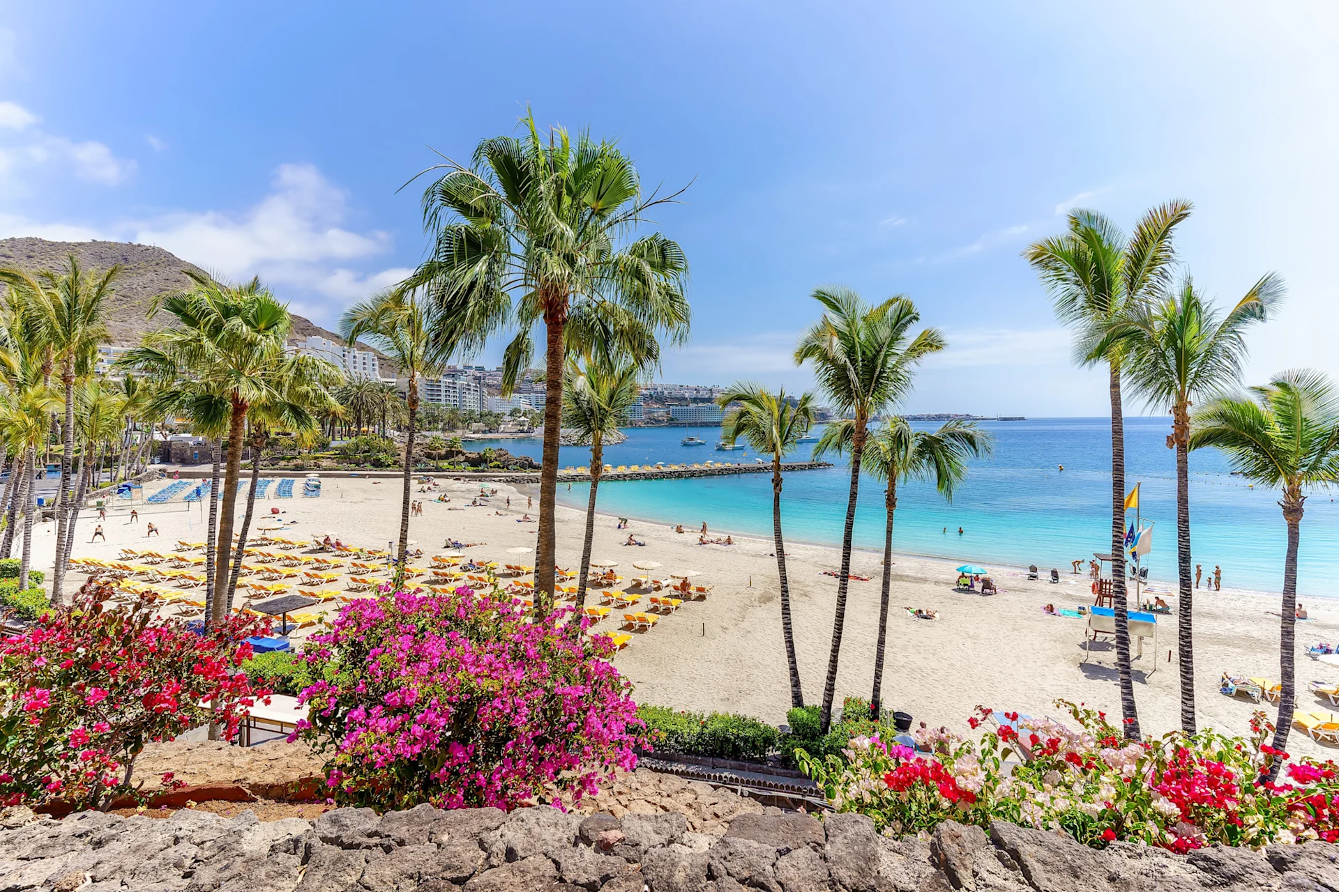 Anfi Beach on Gran Canaria